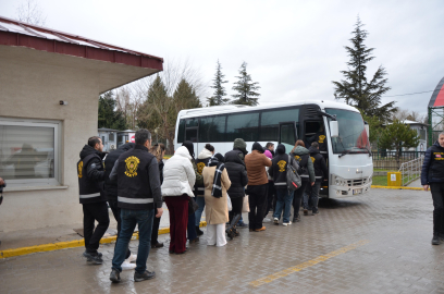 Eskişehir merkezli fuhuş operasyonu; 13 gözaltı