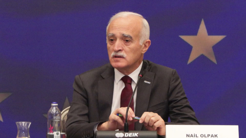 İstanbul- DEİK Başkanı Nail Olpak: Anlaşma imzalanırken taraf olamıyoruz ama sonuçlarından bizzat etkileniyoruz