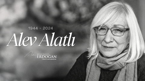 Cumhurbaşkanı Erdoğan, vefatının 2'nci yılında Alev Alatlı'yı andı