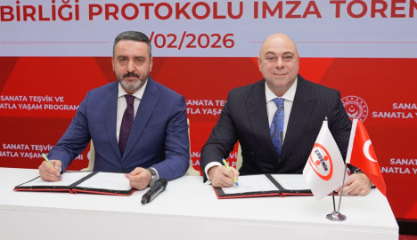 ‘Sanata Teşvik ve Sanatla Yaşam Programı’ için protokol imzalandı