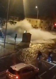 İspanya'nın Endülüs bölgesinde şiddetli yağış devam ediyor