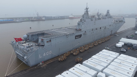 ‘Steadfast Dart-26 Tatbikatı’ kapsamında görevli kara unsurları Bergen Eğitim ve Tatbikat Alanı'na intikal etti