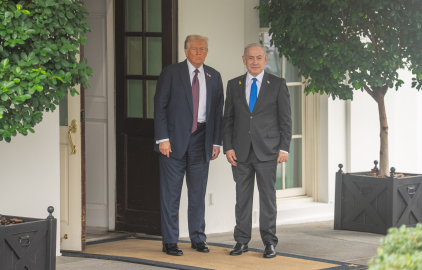 Trump ve Netanyahu, Beyaz Saray’da bir araya geldi