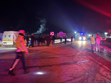 Otomobilin çarptığı kadın öldü