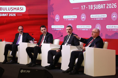 Bakanlar ve MİT Başkanı Kalın, 'Valiler Buluşması'na katıldı