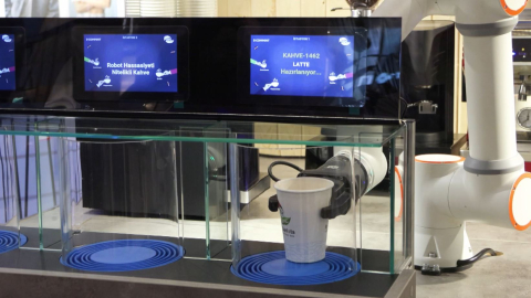 Kahve sektöründe yapay zeka destekli Robotik Barista sistemi