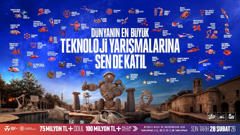 TEKNOFEST 2026'daki teknoloji yarışmalarına başvurular devam ediyor
