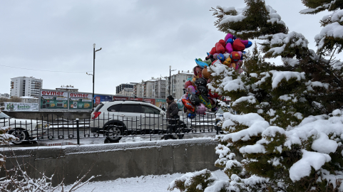 Sivas'ta kar yağışı; 432 yerleşim yeri ulaşıma kapandı