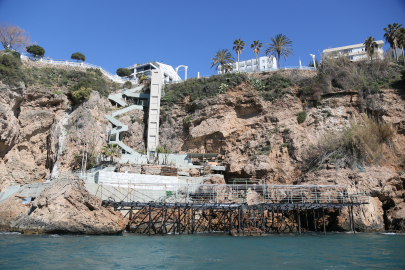 Falezlerde 26 noktada kaçak yapı tespit edildi / Ek fotoğraflar