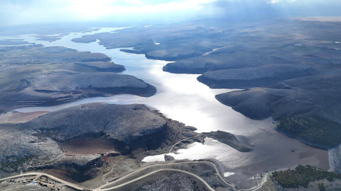 Aksaray’da Mamasın Barajı’nda su seviyesi arttı