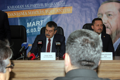 Bakan Tekin: Eğitim çalışanlarına yönelik şiddetin azaltılması için çok yoğun çaba gösterdik (2)