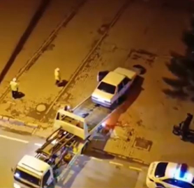 ‘Dur’ ihtarına uymayan sürücüye 455 bin lira ceza