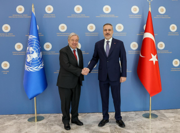 Bakan Fidan, BM Genel Sekreteri Guterres ile görüştü