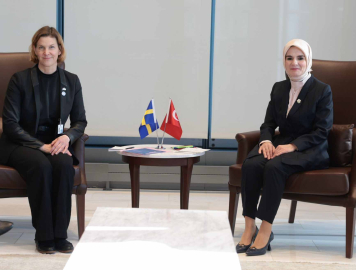 Bakan Göktaş, İsveç, Moldova ve Gambiyalı bakanlar ile UN Women temsilcisiyle bir araya geldi