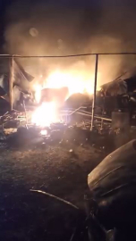 Antalya'da konteynerde yangın; 5'i çocuk 6 ölü / Ek fotoğraflar