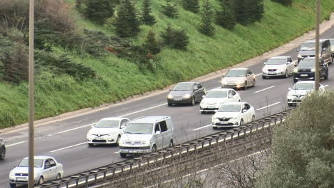 Ramazan Bayramı'nın son gününde TEM’in Kocaeli geçişinde yoğunluk