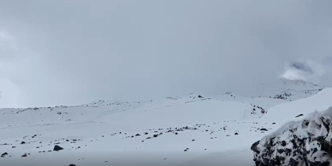 Ağrı Dağı’nda kaybolan kadın dağcı için arama kurtarma çalışması başlatıldı