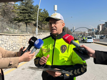 EGM Trafik Başkanı Mutlu: APP plaka denetimlerimiz 1 Nisan'da başlayacak