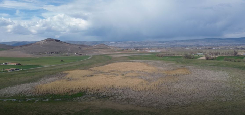 Kuruyan Engir Gölü, yağmur sularının deşarj edilmesi ile yeniden canlanacak
