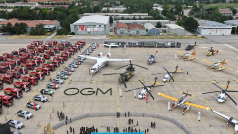 OGM'nin filosuna yeni 14 helikopter, 1 uçak