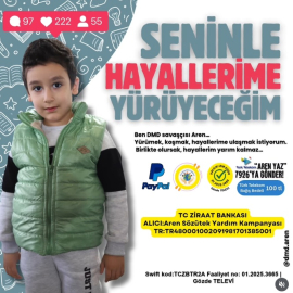 Annesi, DMD ve otizm teşhisi konulan Aren’in doktor olduğunu görmek istiyor / Ek fotoğraf