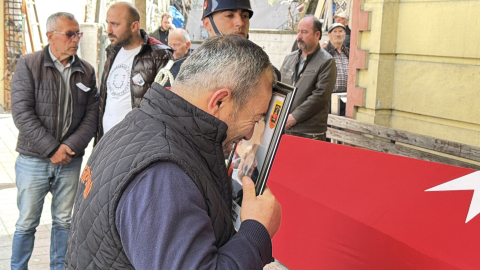 Trafik kazasında hayatını kaybeden uzman çavuş toprağa verildi