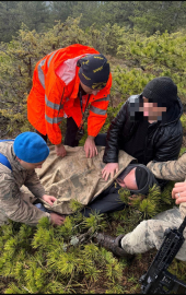 Bolu’da kayıp avcı baygın halde bulundu