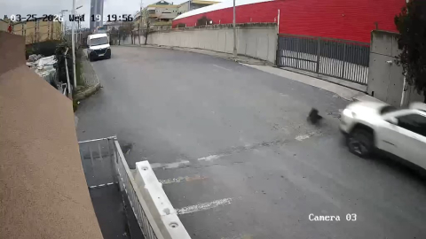 İstanbul - Avcılar’da cip sürücüsü köpeği ezdi yoluna devam etti