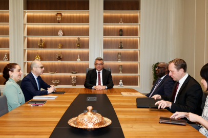 KKTC Cumhurbaşkanı Erhürman, BM Genel Sekreteri’nin Kıbrıs Özel Temsilcisi Diagne’yi kabul etti