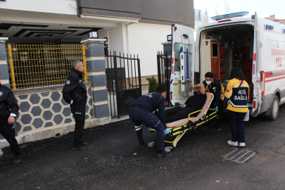 Tartıştığı eniştesini bacağından bıçakladı