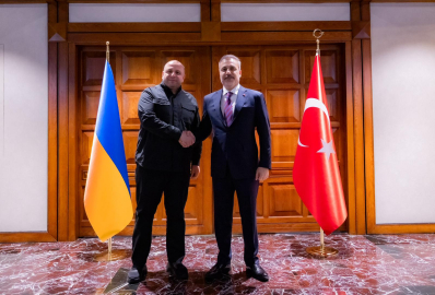 Bakan Fidan, Ukrayna Milli Güvenlik ve Savunma Konseyi Sekreteri Umerov ile görüştü