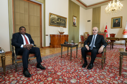 Kurtulmuş, Parlamentolar Arası Birlik Genel Sekreteri Chungong’u kabul etti