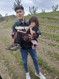 Kaybolan 4 yaşındaki Rabi sağ bulundu (2)