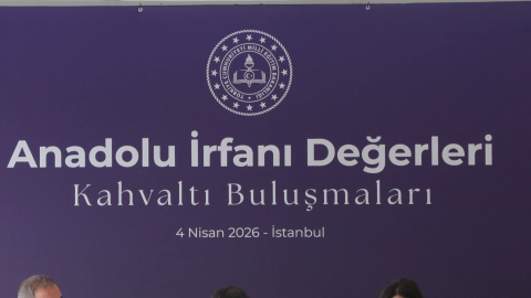 Bakan Tekin 'Anadolu İrfanı Değerleri Kahvaltı Buluşmaları'na katıldı