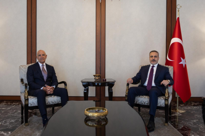 Bakan Fidan, ABD Büyükelçisi Barrack'ı kabul etti