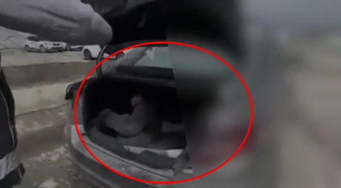 Bingöl’de firari hükümlü, otomobilin bagajında yakalandı