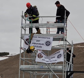 Üniversite öğrencileri afet oyunları için sahaya çıkacak