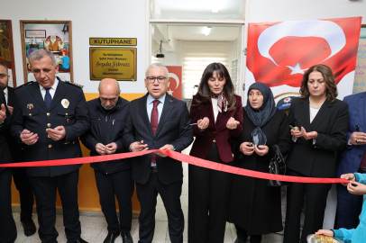 Şehit Polis Memuru Şeyda Yılmaz'ın ismi kütüphaneye verildi