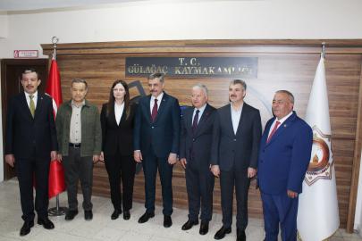 Bakan Çiftçi, kaymakamlık yaptığı ilk görev yeri olan ilçeyi ziyaret etti