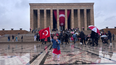Anıtkabir'de '23 Nisan' coşkusu