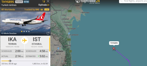 İran’da mahsur kalan THY uçağı 55 gün sonra Türkiye’ye dönüyor