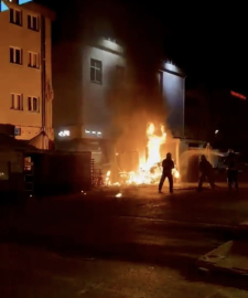 Bartın’da trafoda patlama