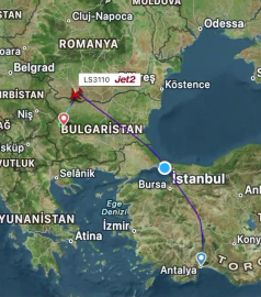Antalya’dan kalkan Jet2 uçağında yolcular sorun çıkardı; uçak acil iniş yaptı