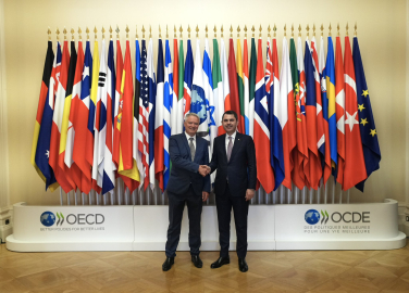 Bakan Kurum, OECD Genel Sekreteri Cormann ile görüştü