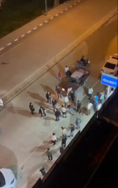Osmaniye’de 2 kişinin yaralandığı silahlı kavga, kamerada
