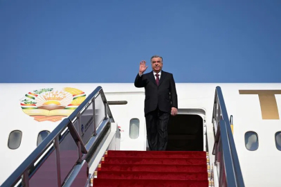 Tacikistan Cumhurbaşkanı İmamali Rahman, Çin’de