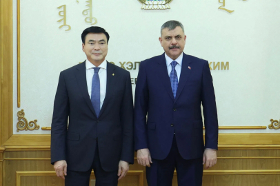 İçişleri Bakanı Mustafa Çiftçi, Moğolistan İçişleri ve Adalet Bakanı Sainbuyan Amarsaikhan ile görüştü