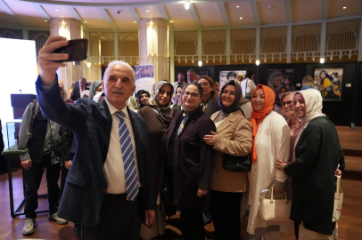 ‘Yünden Yürek’ keçe işleme sergisi Taksim’de sanatseverlerle buluştu
