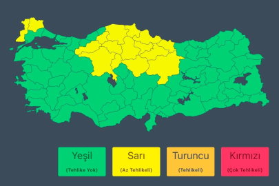 İçişleri Bakanlığı'ndan 'sağanak' uyarısı