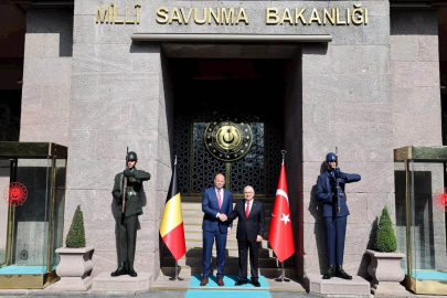 Bakan Güler, Belçikalı mevkidaşı Francken ile görüştü